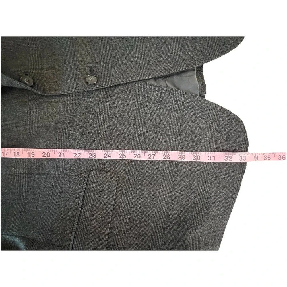 Jos‎ A Bank 1905 Comfort Wool Blend Glen Plaid Blazer Sport Coat Mens 50R